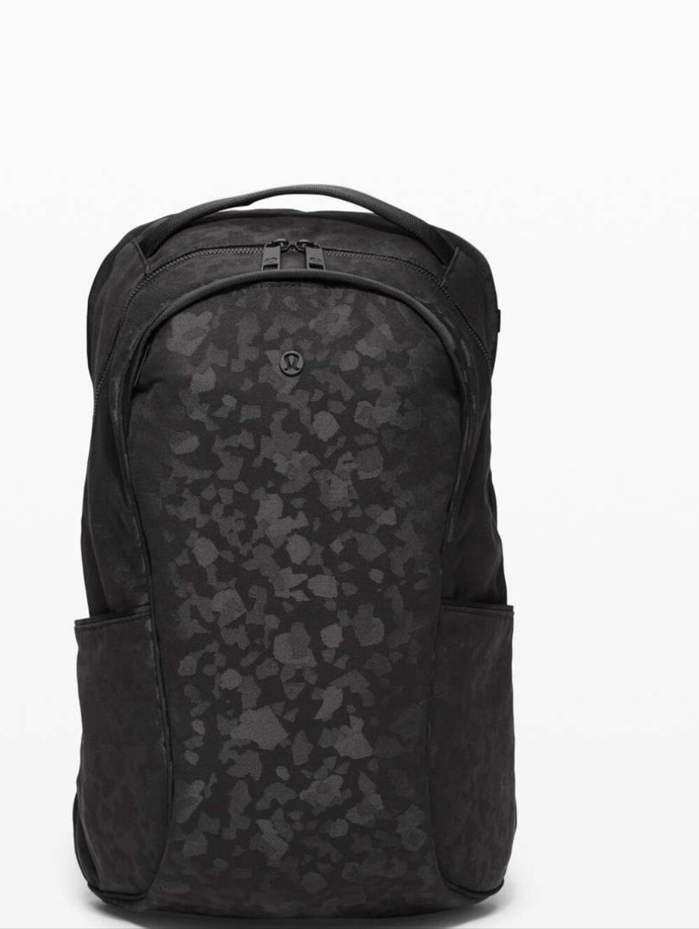 lululemon athletica Charcoal Patterned Shoulder Bag